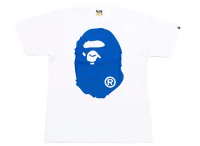 A Bathing Ape Bape Hexagram Big Ape Head Tee in White xld