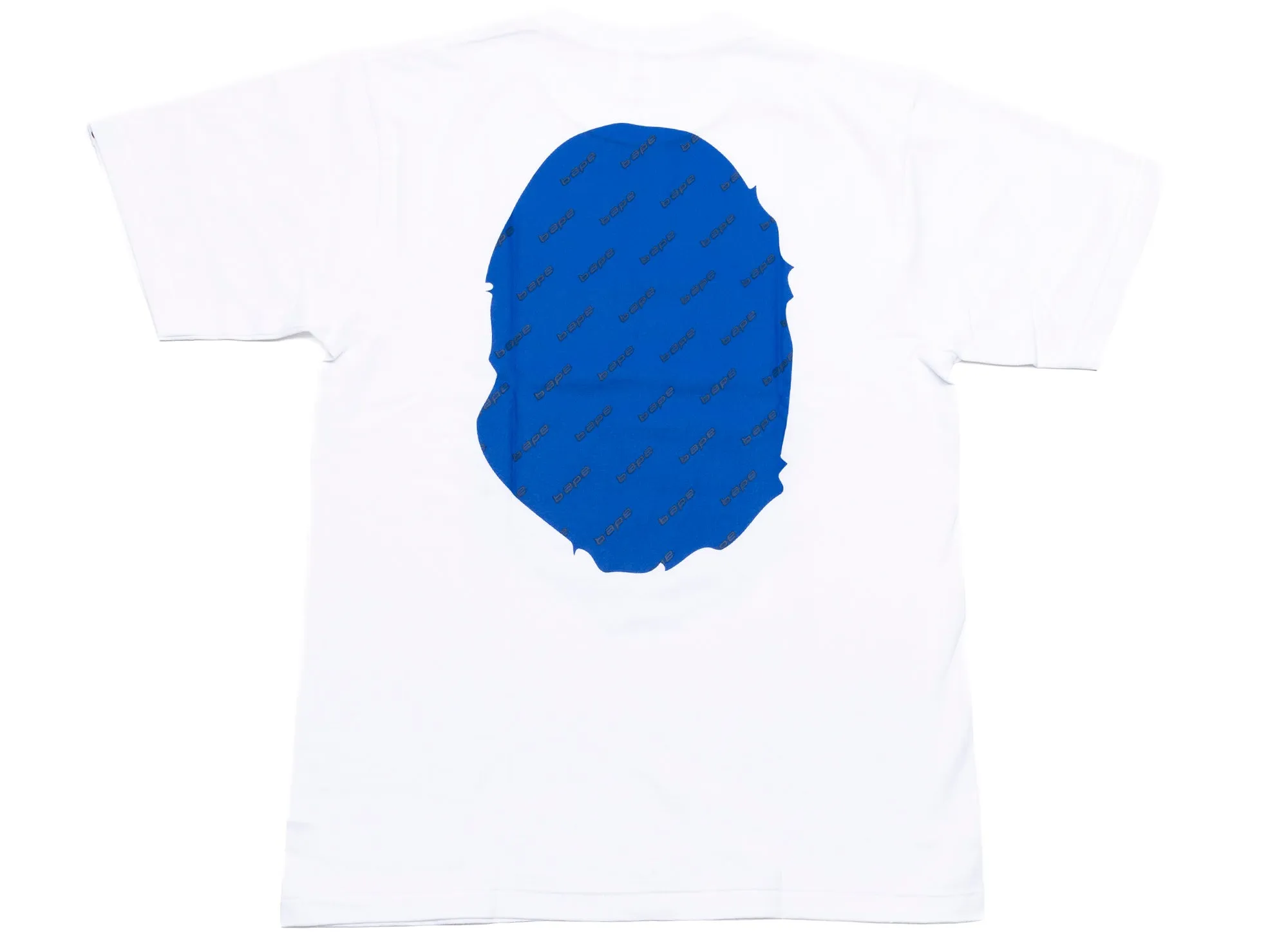 A Bathing Ape Bape Hexagram Big Ape Head Tee in White xld