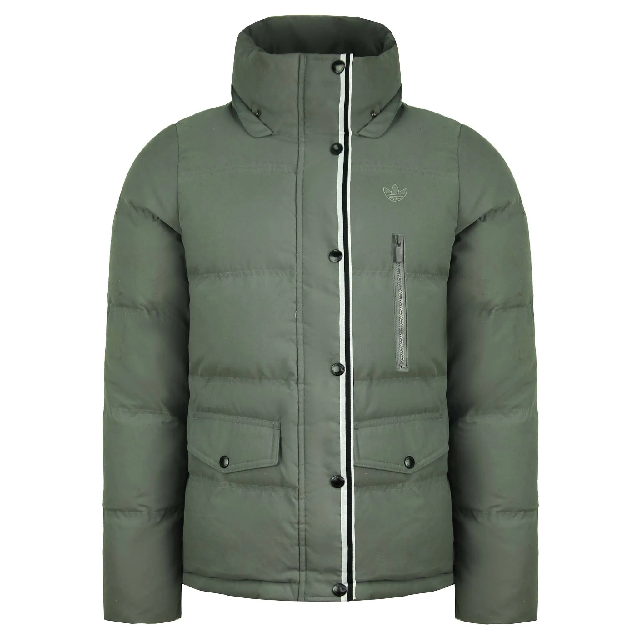 Adidas BG Womens Green Puffer Coat