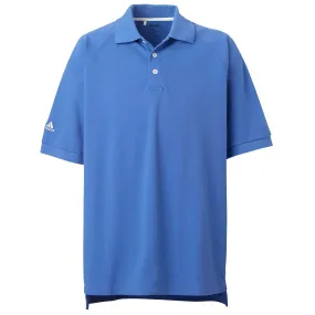 adidas Golf Men's ClimaLite Gulf Blue S/S Pique Polo