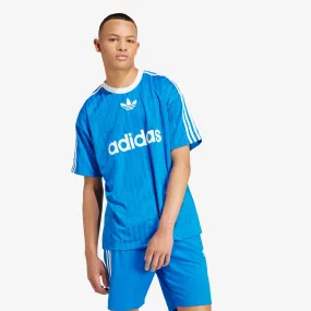 Adidas Originals | ADICOLOR TEE  { BLUE BIRD/WHITE