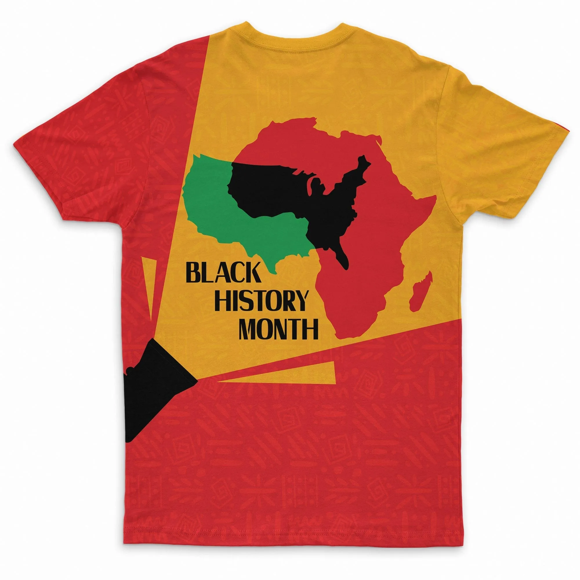 African American Black History Month T-shirt and Shorts Set