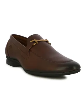 Alberto Torresi Men Cape Brown Formal Slip-Ons