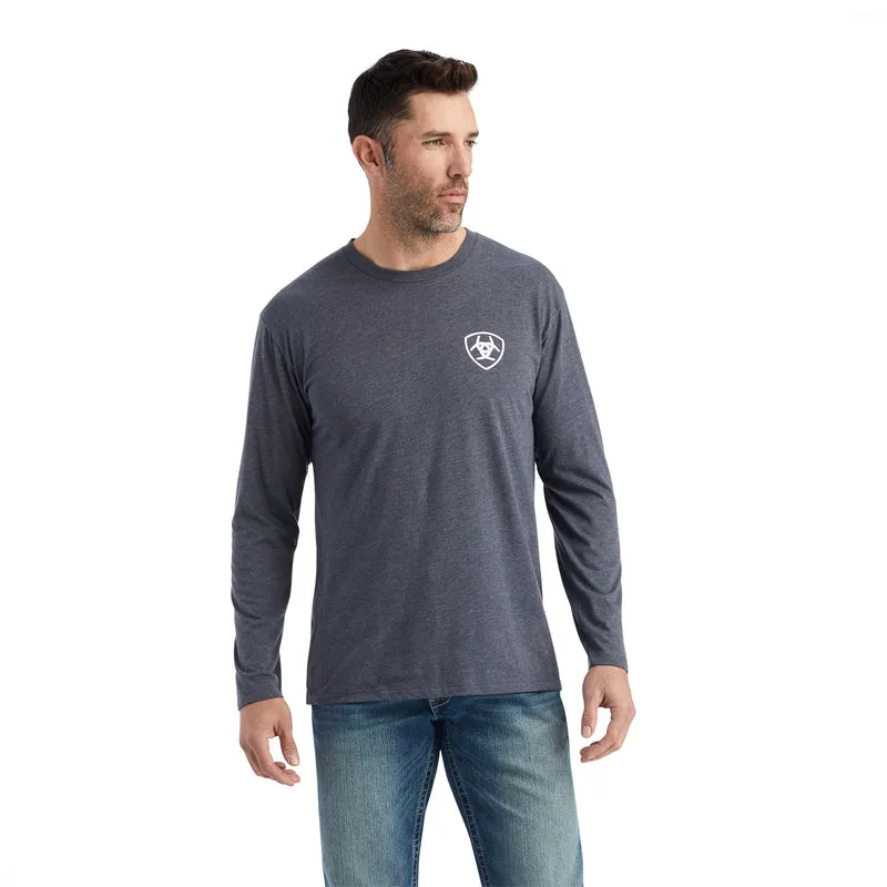 'Ariat' Men's Ariat LOTF T-Shirt - Heather Grey