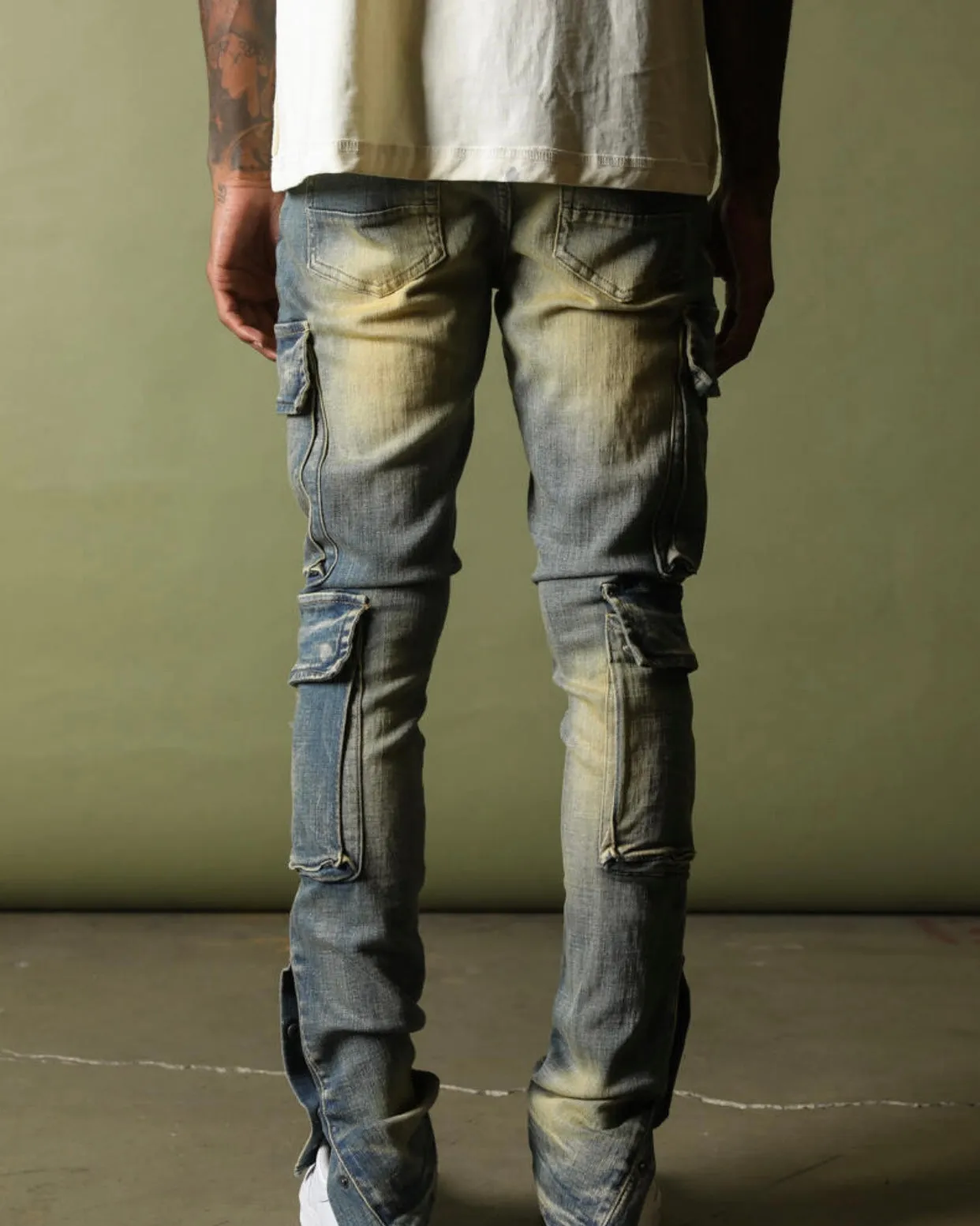 Arlen Stacked Jean