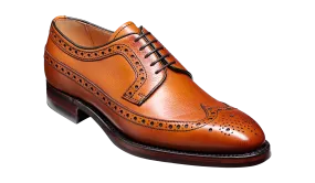 Barker Calvay Classic Long-Wing  Brogue Shoe - Cedar Grain