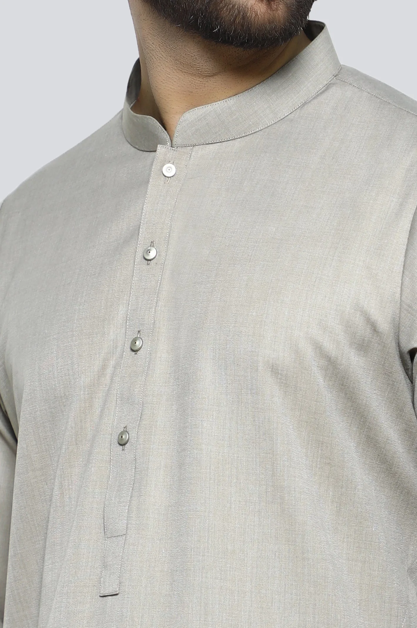 Beige Wash & Wear Shalwar Kameez