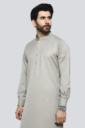 Beige Wash & Wear Shalwar Kameez