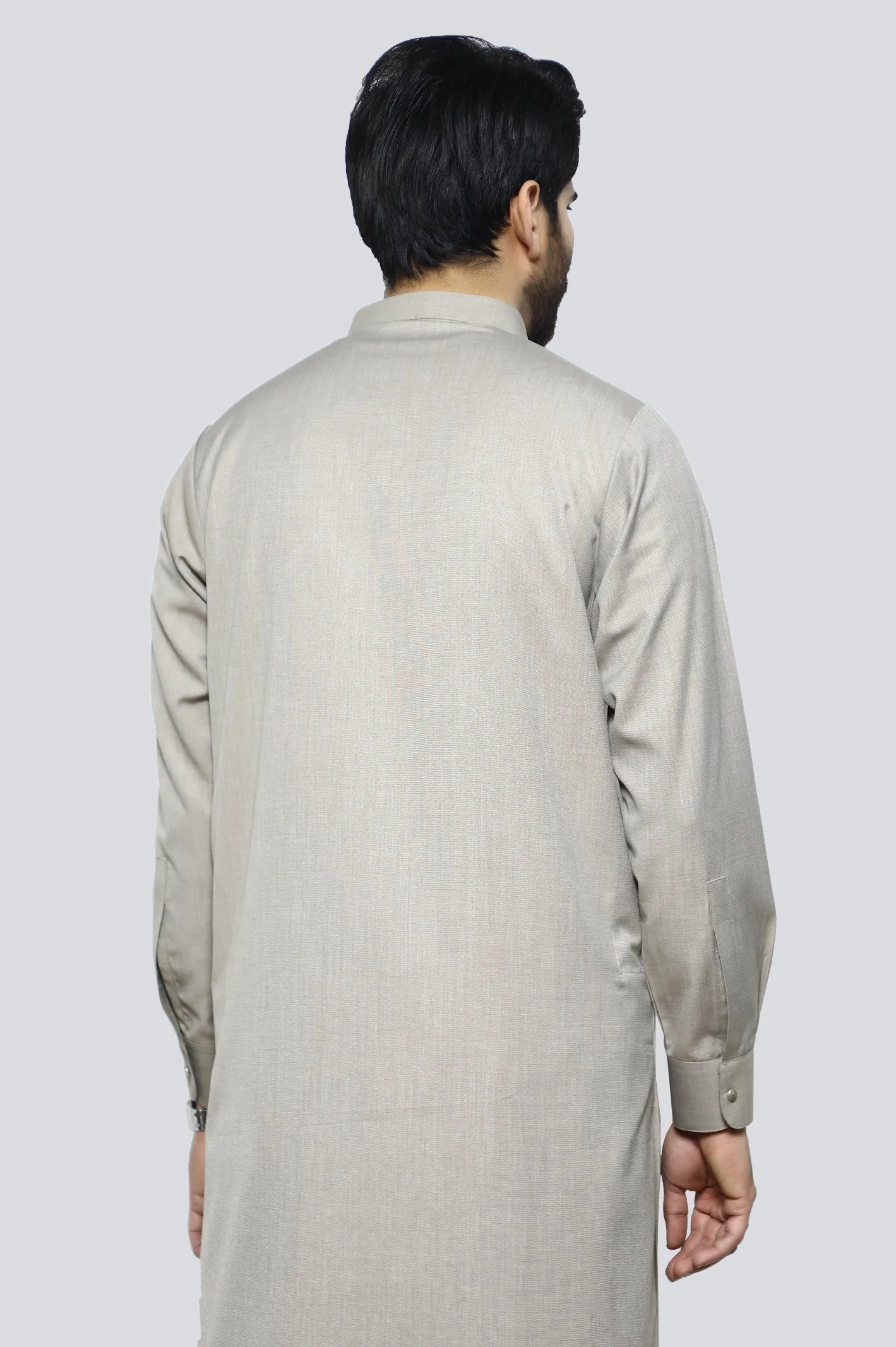 Beige Wash & Wear Shalwar Kameez