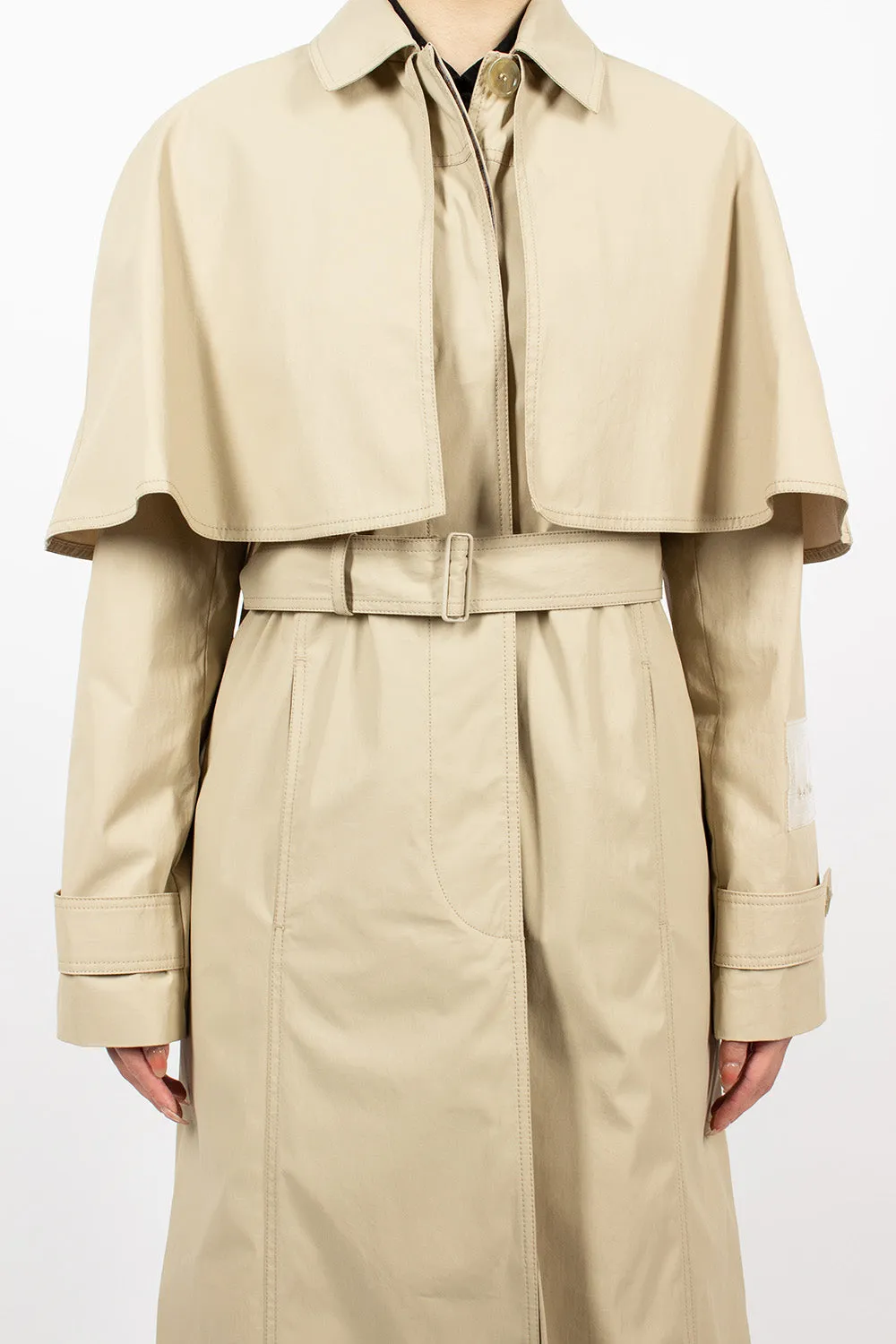 Belted Trench Coat Beige