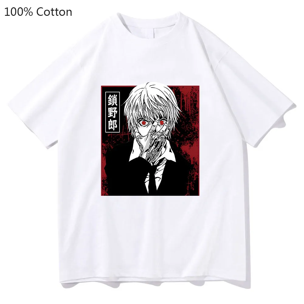 Best Hunter X Hunter Kurapika Cool Anime T-shirt 100% Cotton High Quality