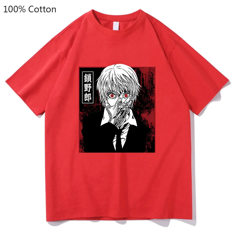 Best Hunter X Hunter Kurapika Cool Anime T-shirt 100% Cotton High Quality