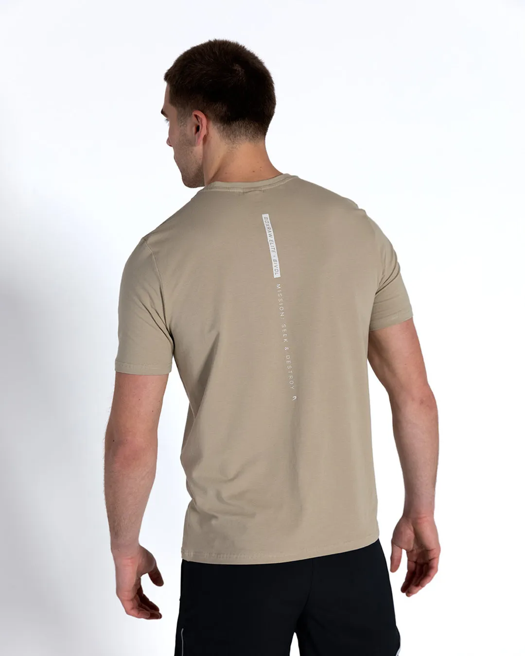 Bivol x BOXRAW Premium Taupe Beige T-Shirt for Ultimate Comfort and Style