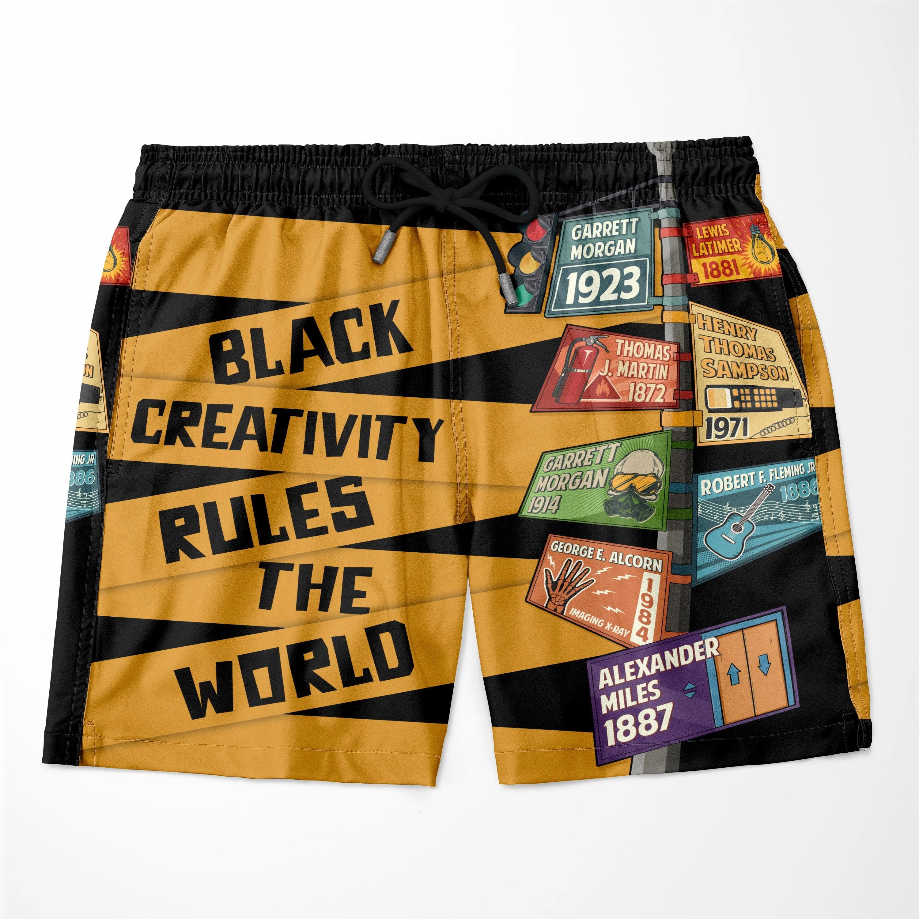 Black Creativity Rules The World Shorts