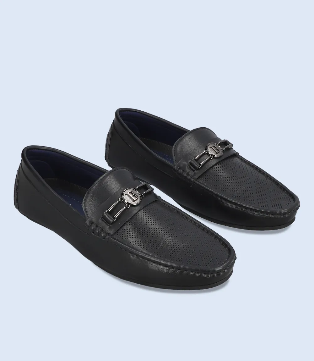 BM5138-BLACK-Men Loafers