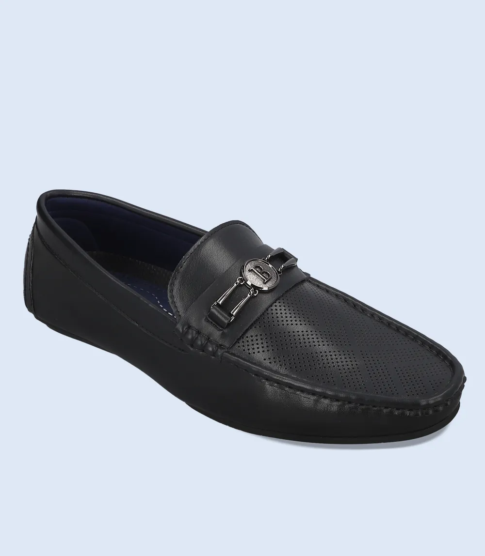 BM5138-BLACK-Men Loafers