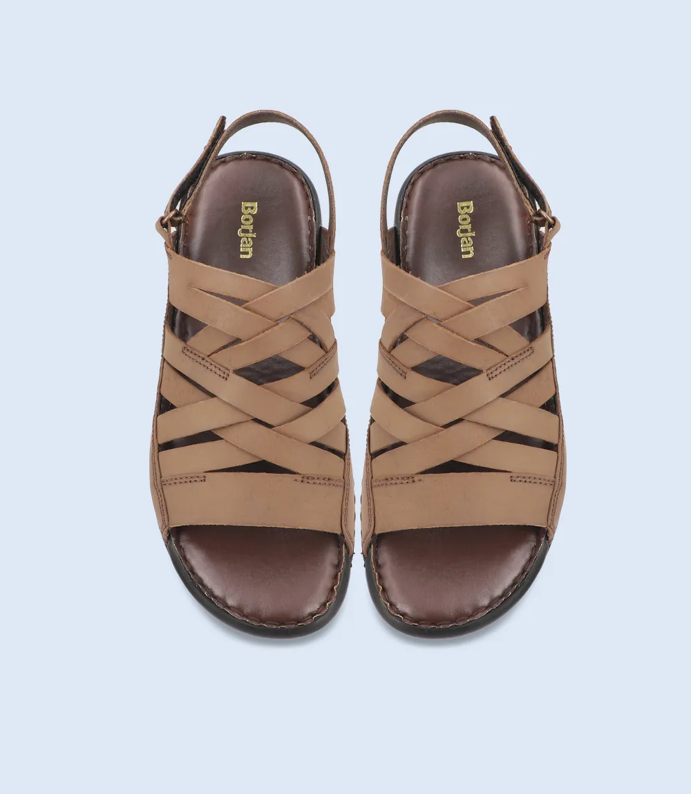 BM5491-BROWN-Men Sandal