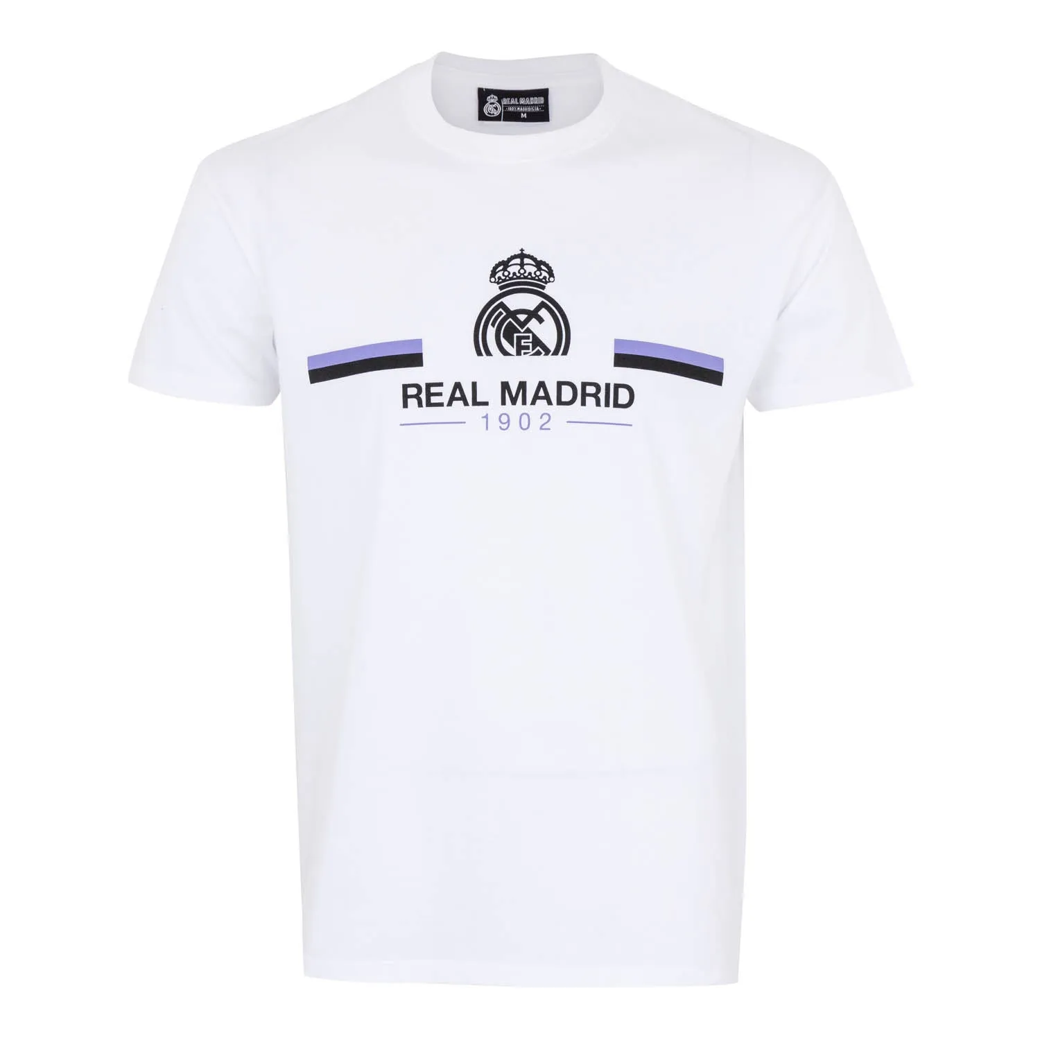 Camiseta Hombre 1902 Blanca/Morada