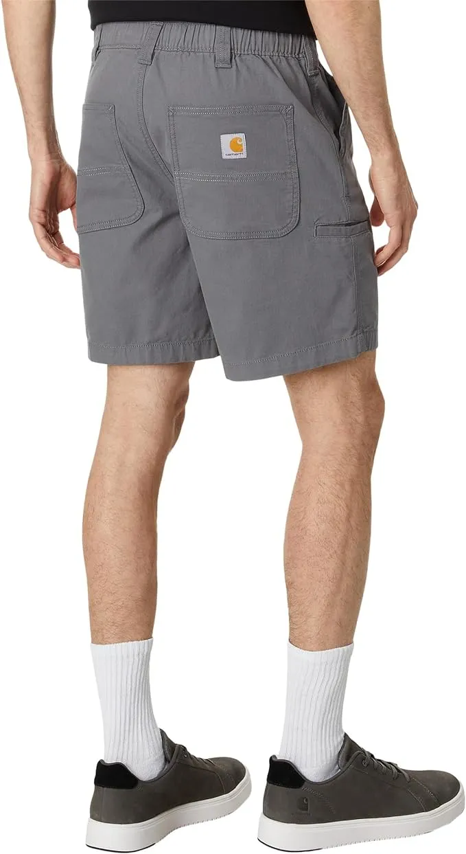 Carhartt Men's Rugged Flex Relaxed Fit 8In Canvas Work Short