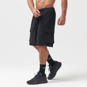 Code 2-in-1 Knee-length Cargo Shorts - Black