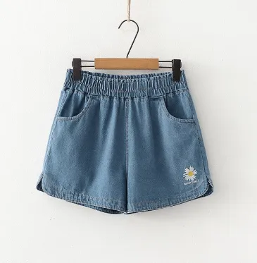 DAISY DENIM SHORTS