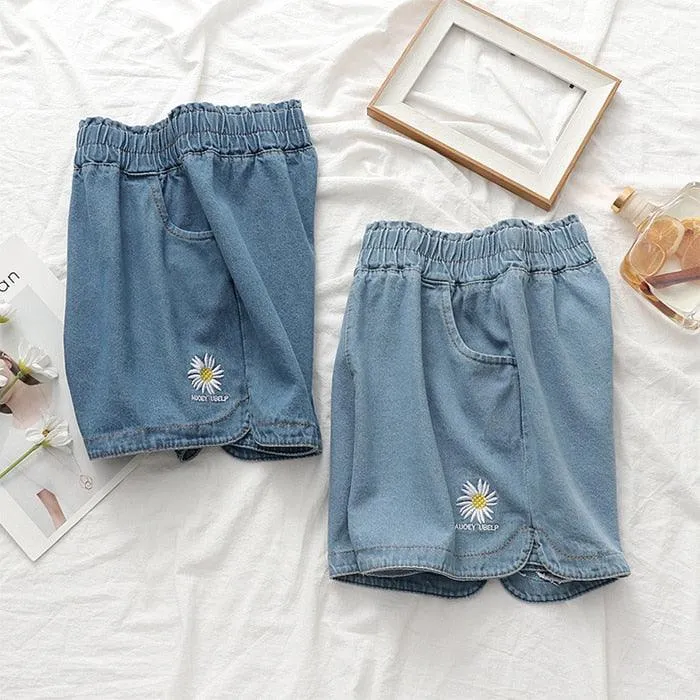 DAISY DENIM SHORTS