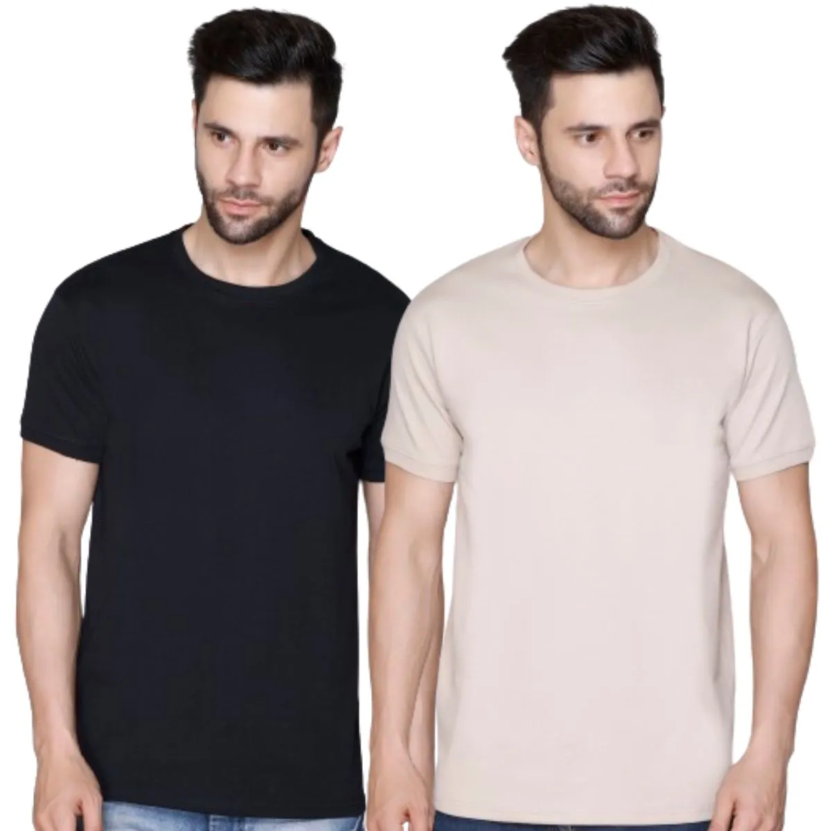 Derby Combo Pack of Men's Round Neck Casual T-shirts