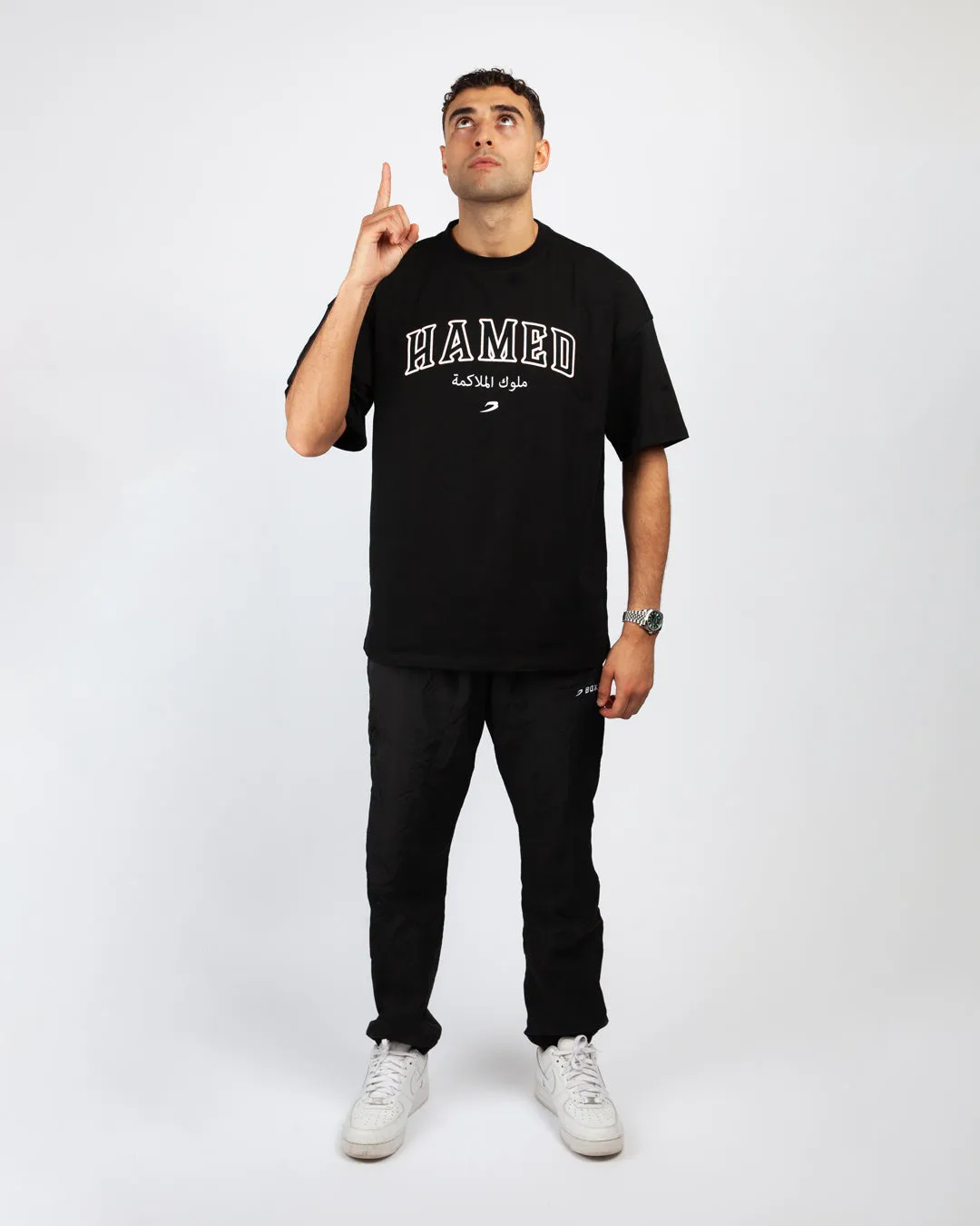 Hamed x BOXRAW Oversized T-Shirt - Black