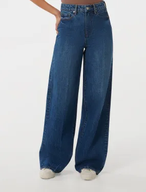 Heather Wide Leg Jeans