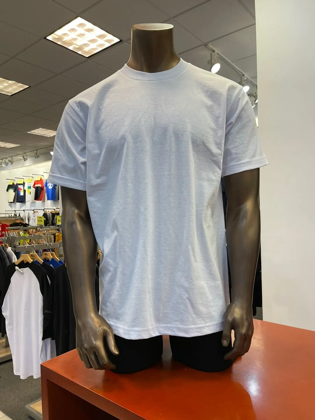 Heavyweight Plain Athletic Fit T-Shirt