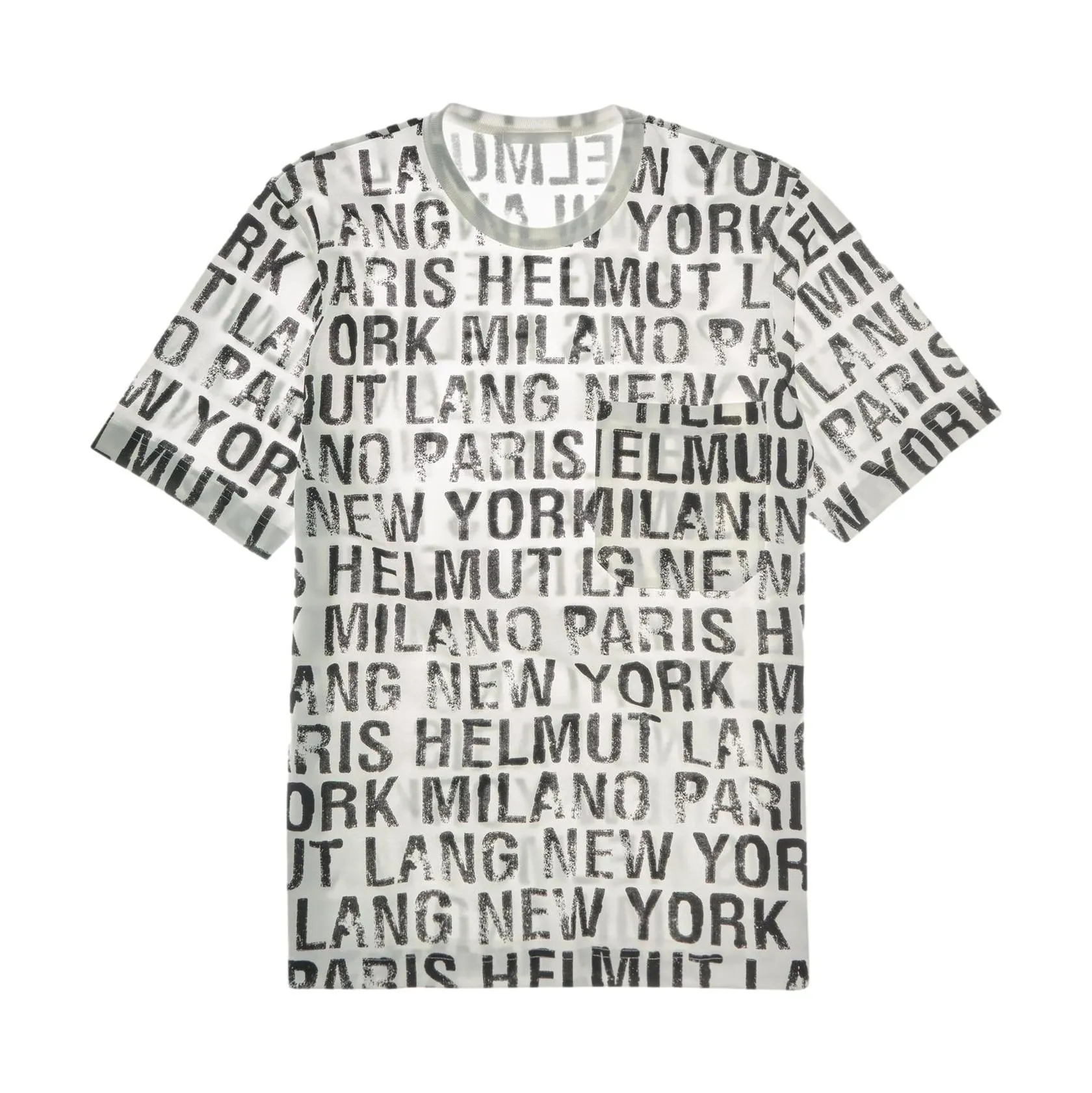 HELMUT LANG ALL OVER T-SHIRT