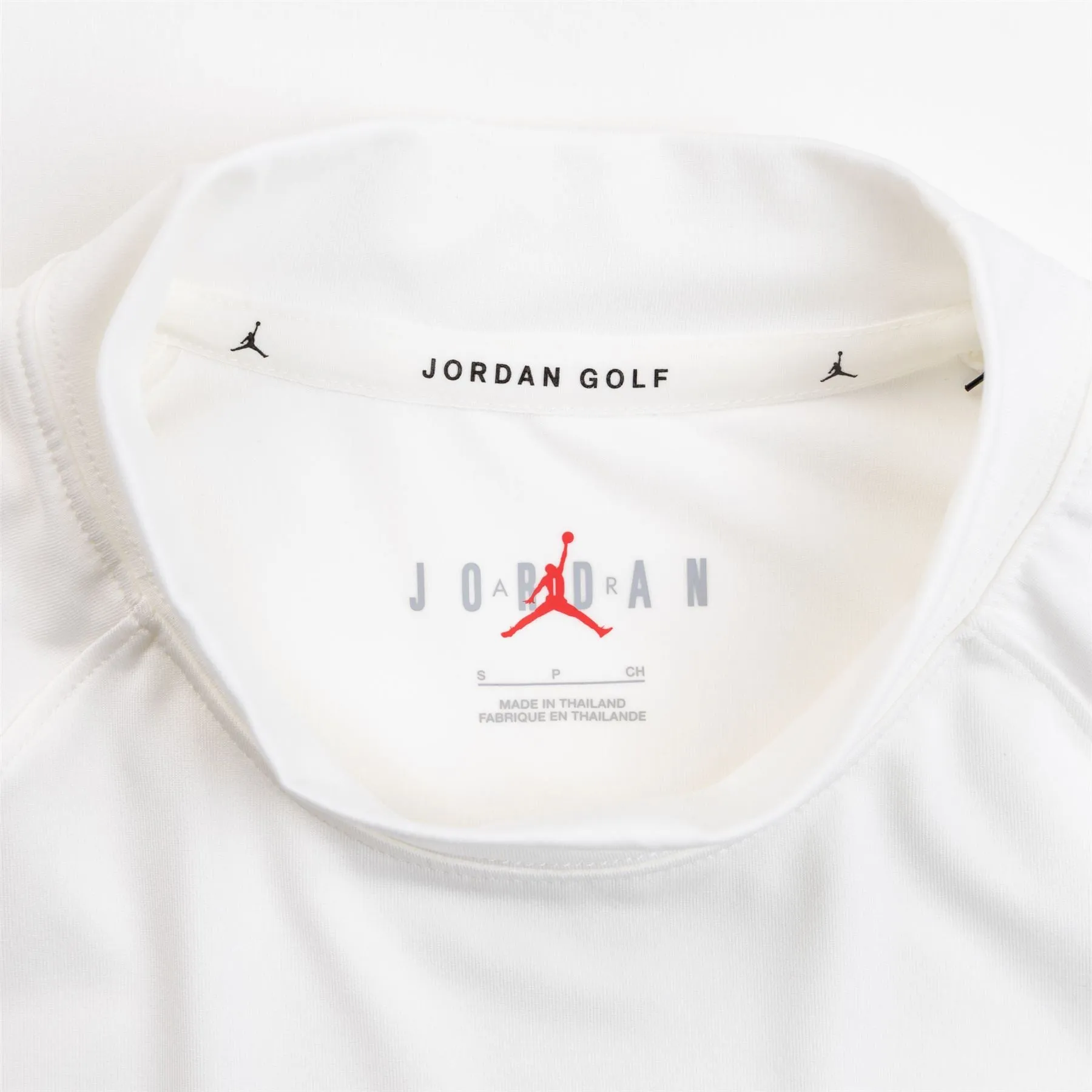 Jordan Dri-FIT Regular Fit Mock Neck Golf Polo White - 2024