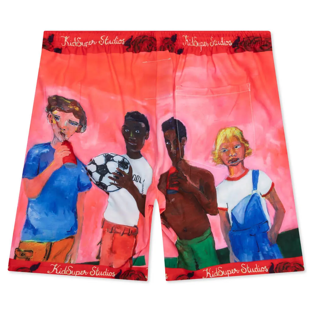 Kids Shorts - Pink