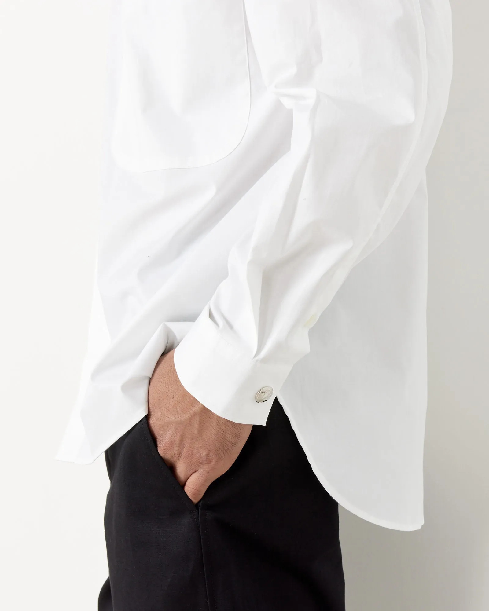 La Chemise Manches Longue Shirt in White