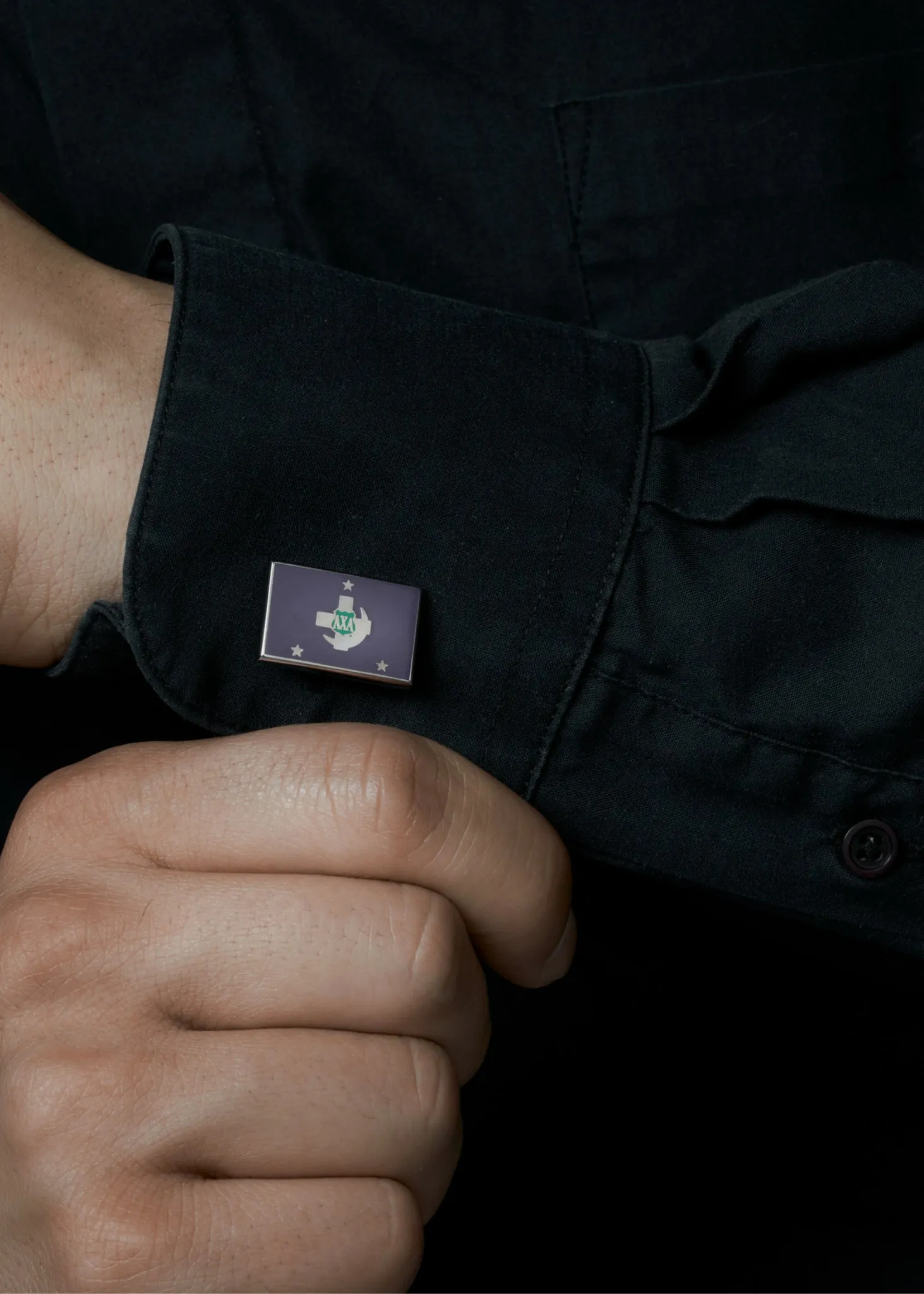 Lambda Chi Alpha Flag Cufflinks