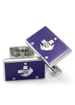 Lambda Chi Alpha Flag Cufflinks