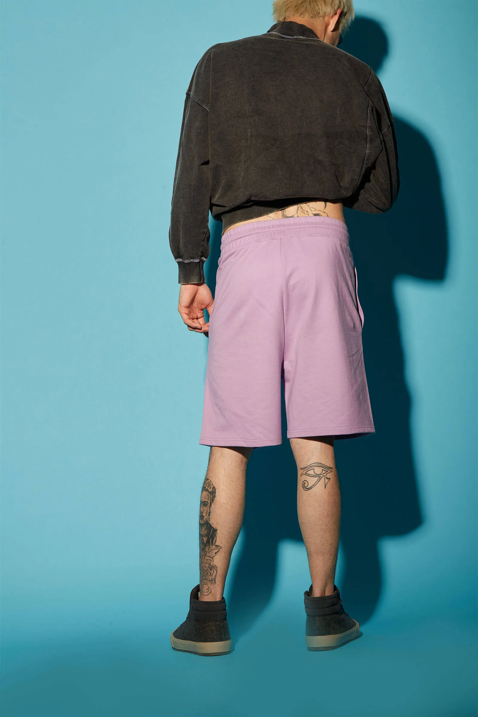 Lilac Bermuda Shorts