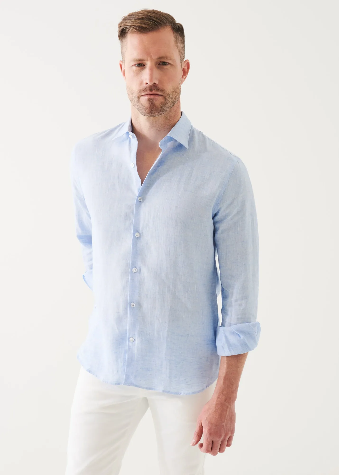 LINEN CHAMBRAY SHIRT