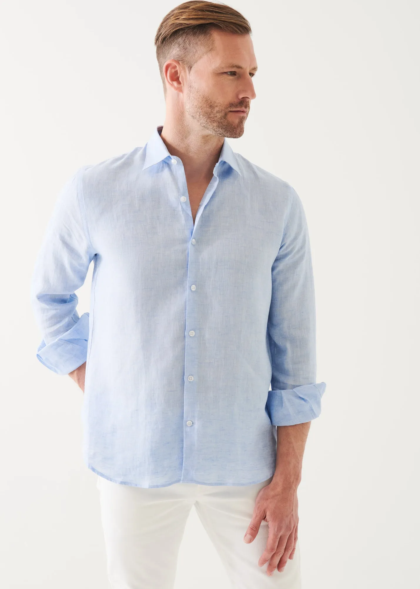 LINEN CHAMBRAY SHIRT