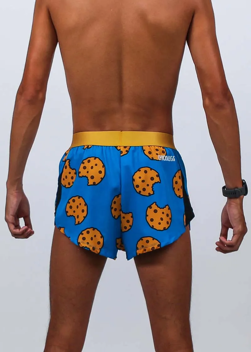 Men's Chocolate Chip Cookies 2" Split Shorts