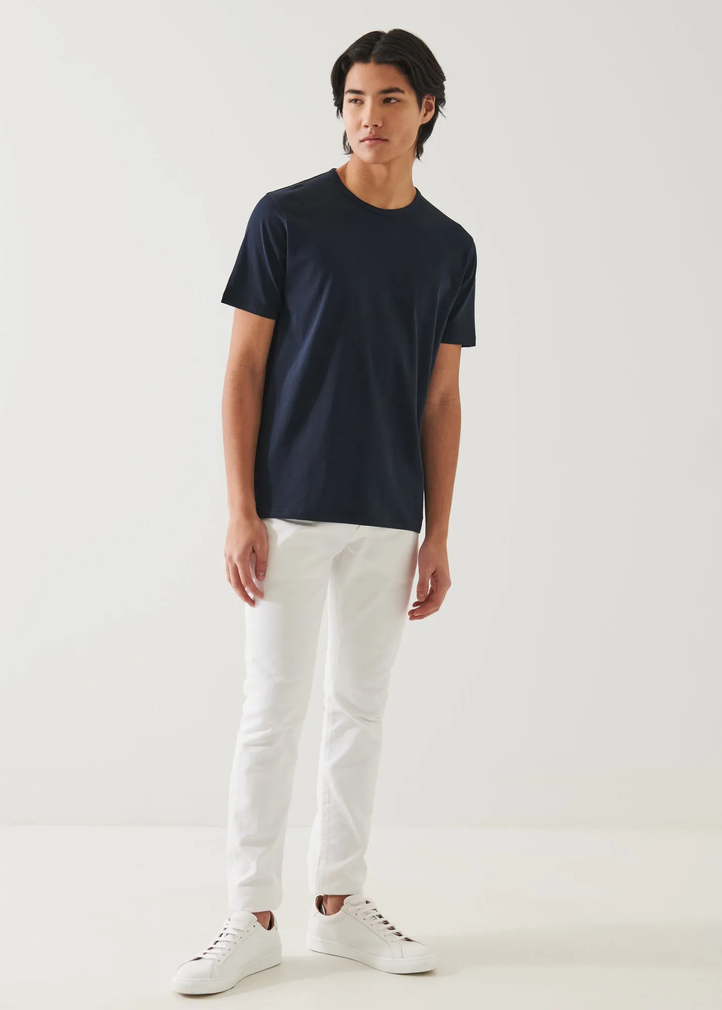 MERCERIZED PIMA COTTON T-SHIRT