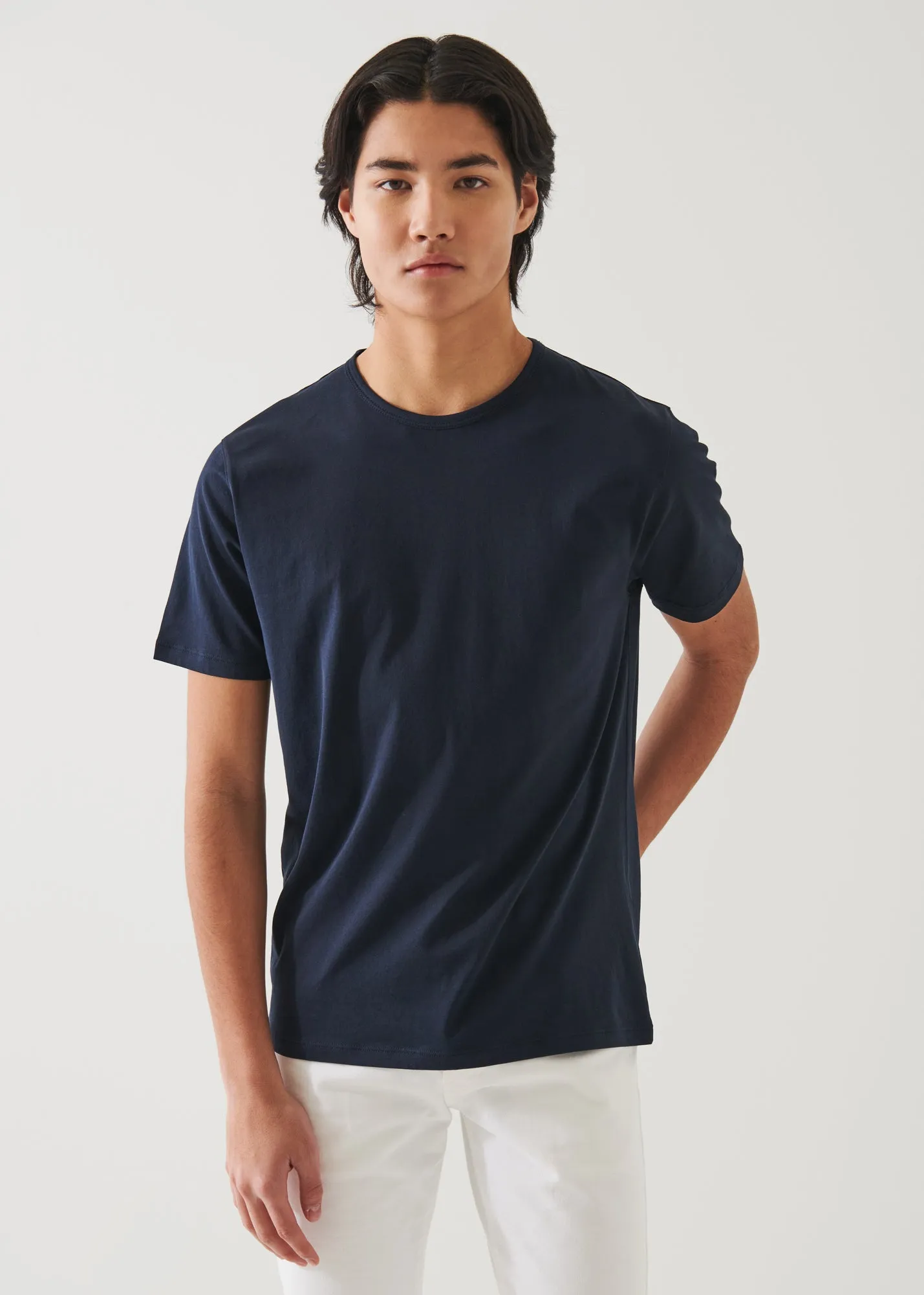 MERCERIZED PIMA COTTON T-SHIRT