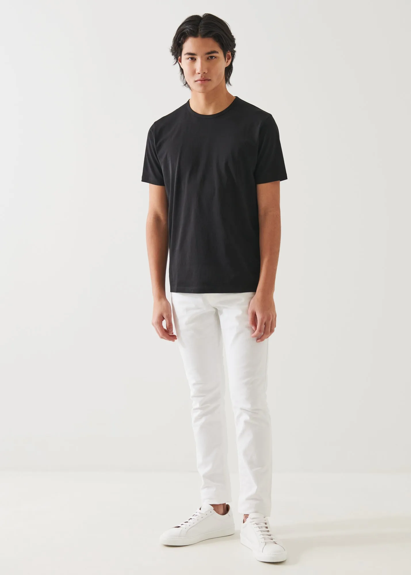 MERCERIZED PIMA COTTON T-SHIRT