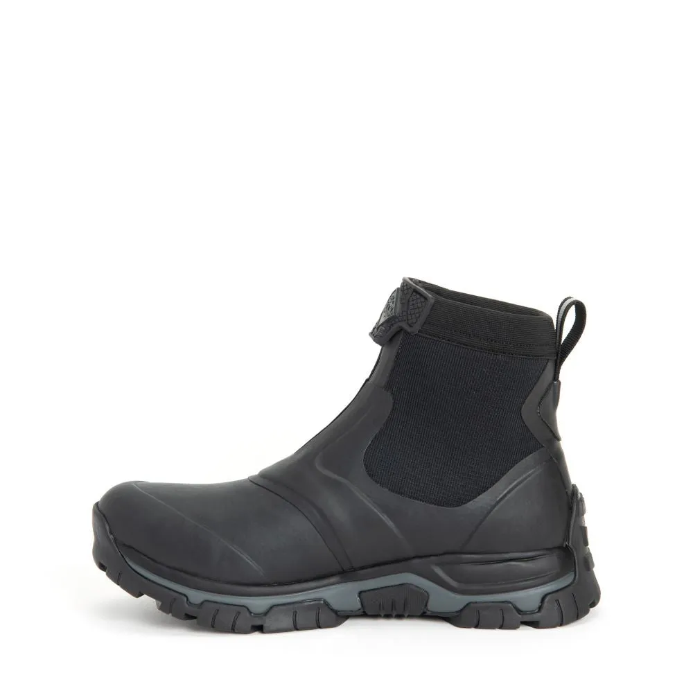 'Muck' Men's Apex Mid Zip - Black