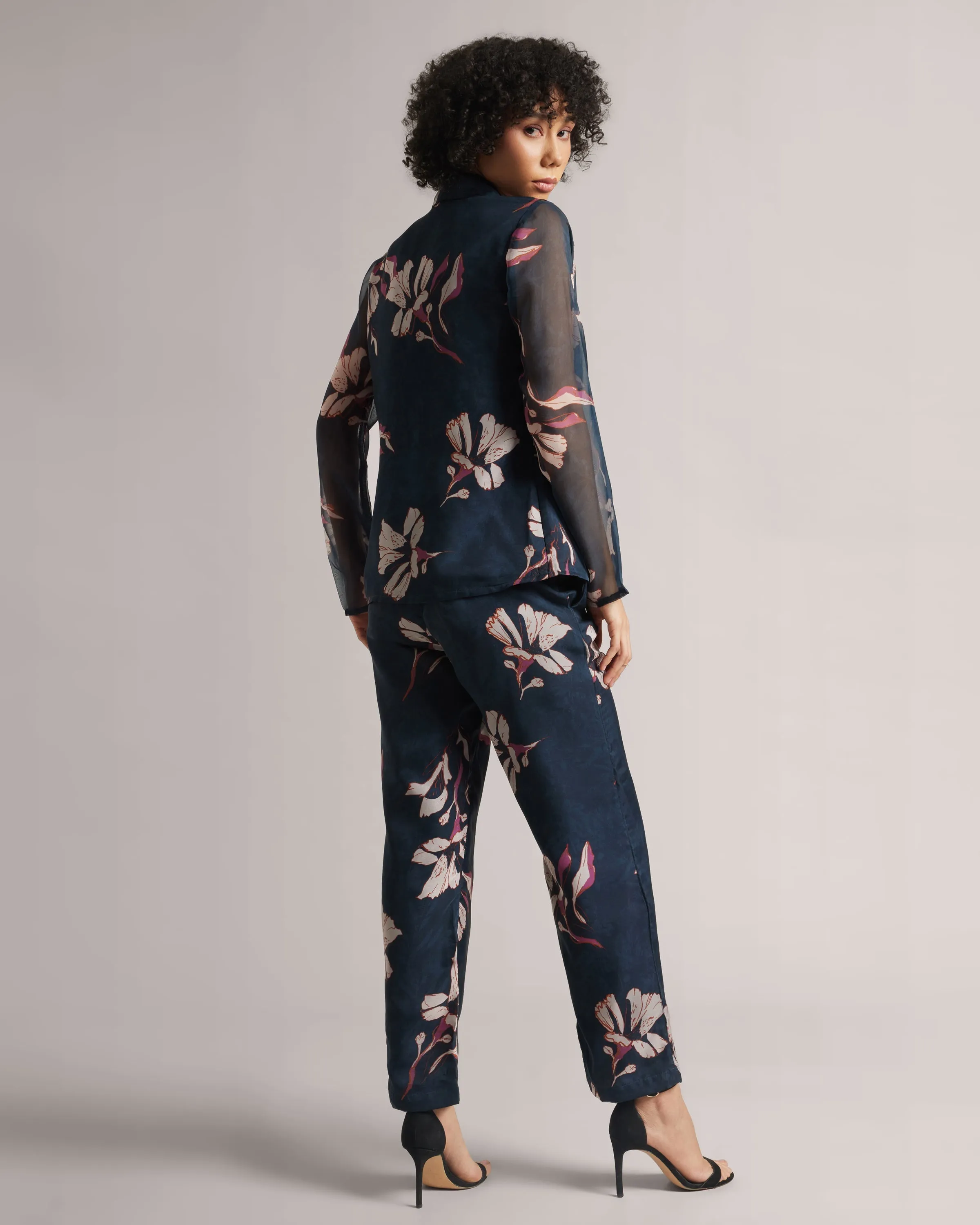 Nautilis Blue Floral Powersuit