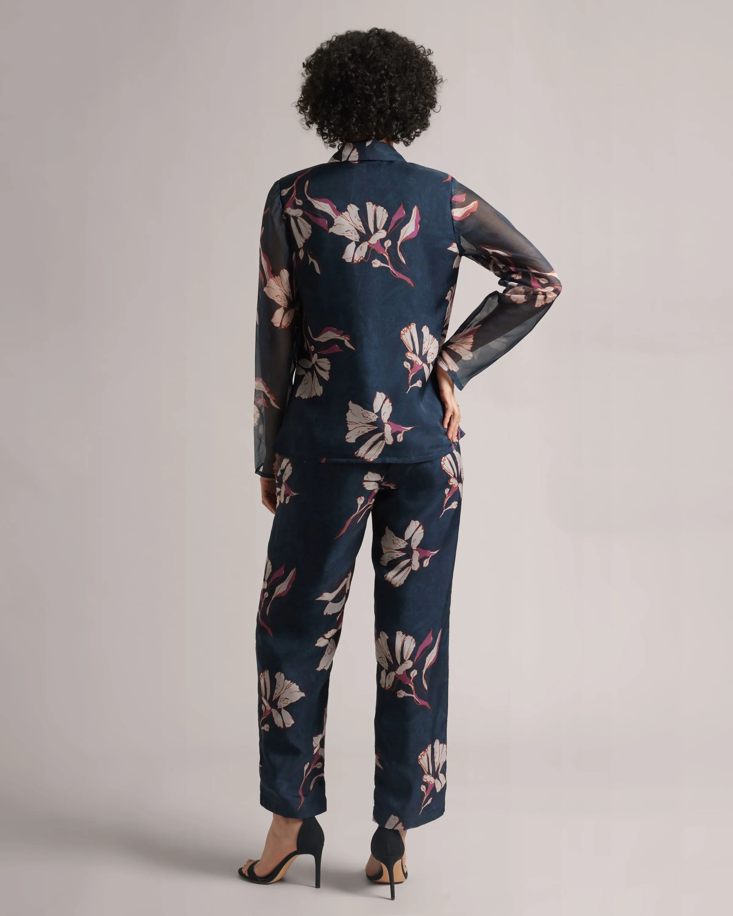 Nautilis Blue Floral Powersuit