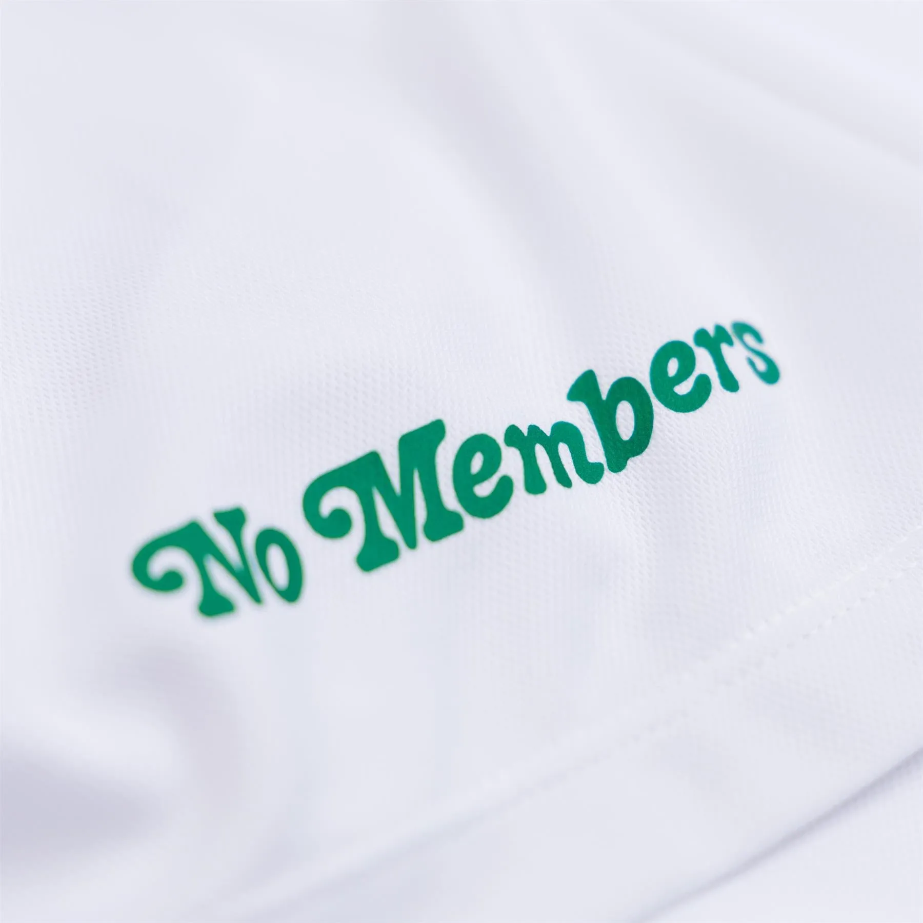 No Members x Nike Victory Polo White - SU24