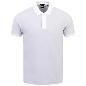 Phillipson 37 Slim Fit Cotton Polo White - SU24