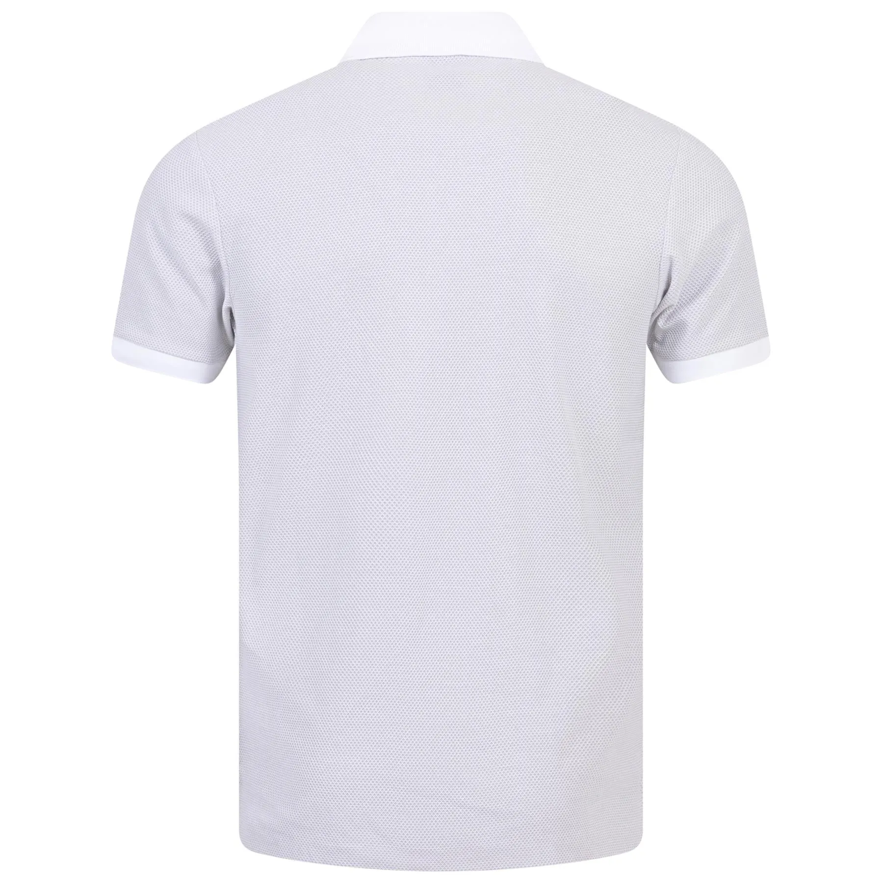 Phillipson 37 Slim Fit Cotton Polo White - SU24