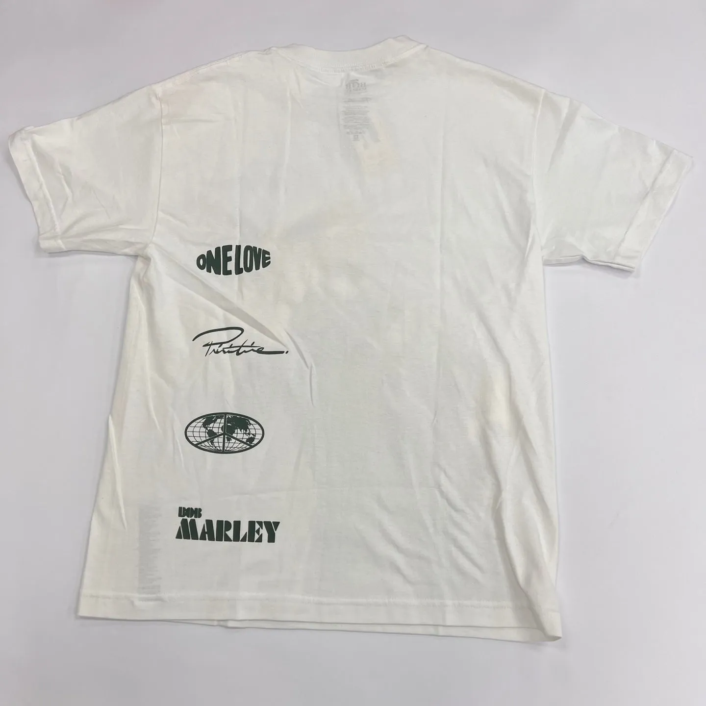 Primitive x Bob Marley Wild One White Shirt